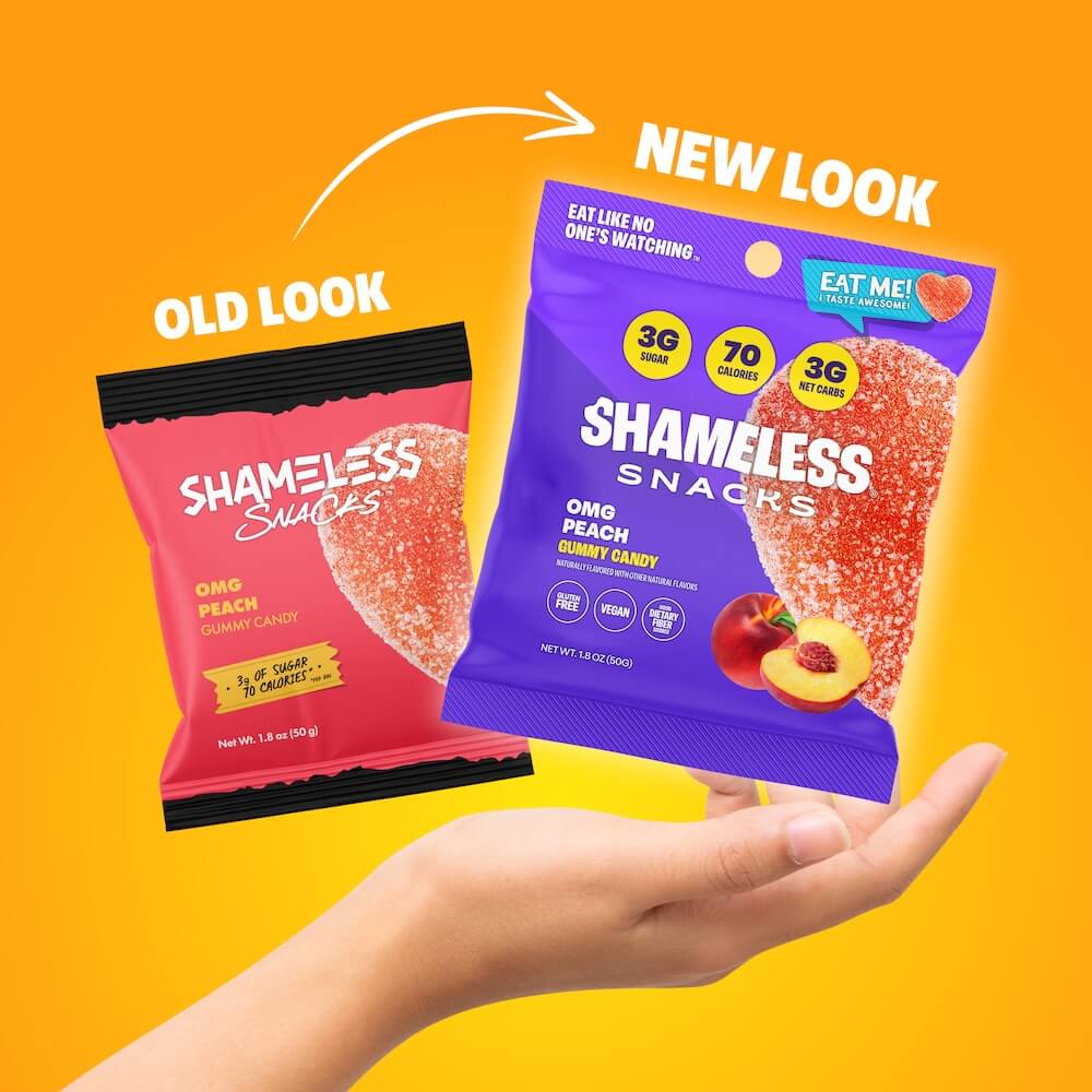 OMG Sour Peach Gummies