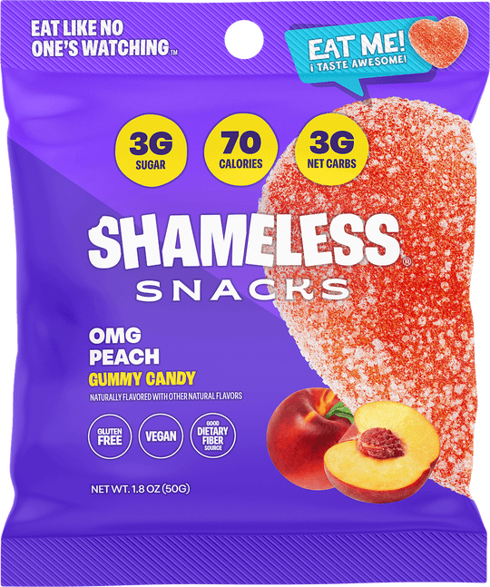 OMG Sour Peach Gummies