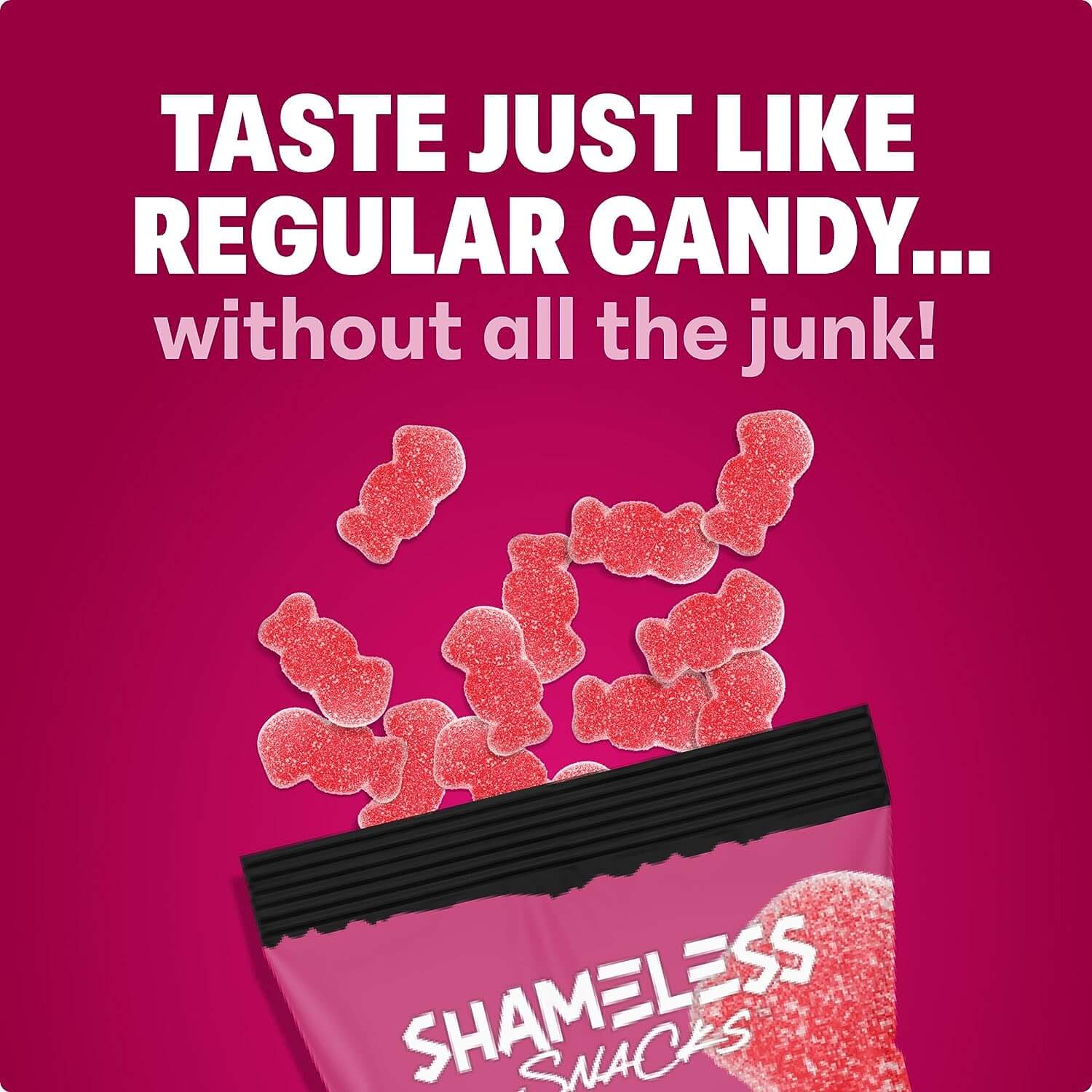 Shameless Snacks Red Raspberry Sour Scouts