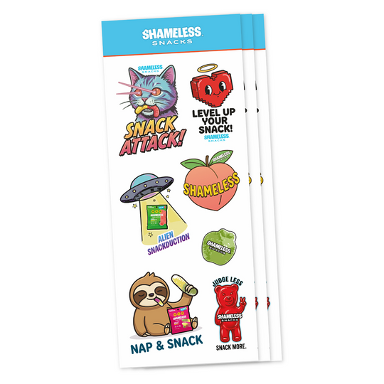 Shameless Gummy Stickers