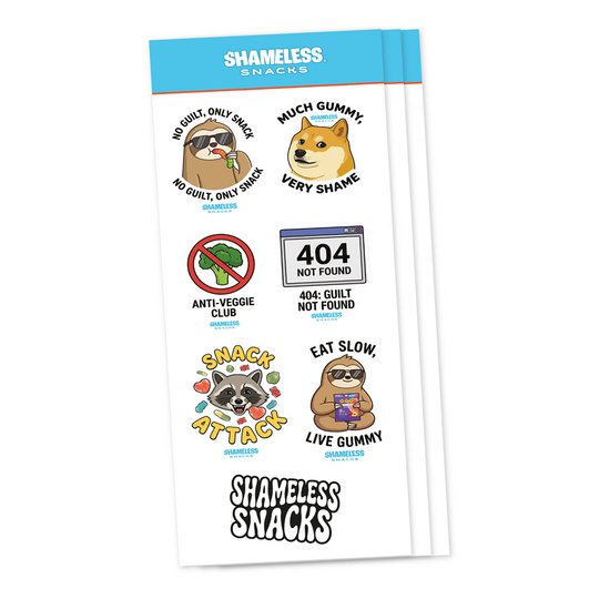 Shameless Gummy Stickers