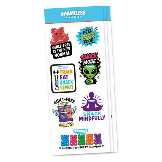 Shameless Gummy Stickers