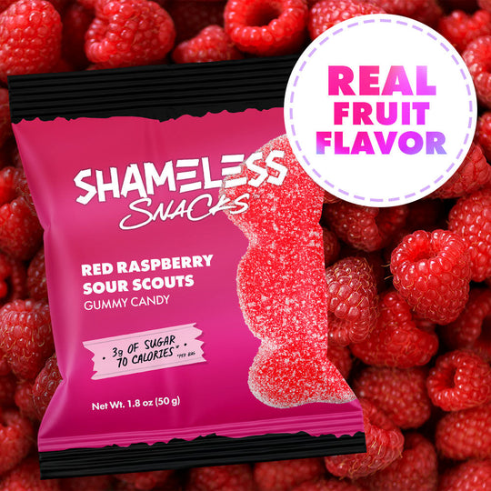 Raspberry Sour Scouts Gummies (Sample)