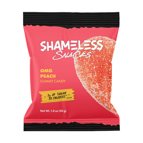 OMG Sour Peach Gummies - Samples